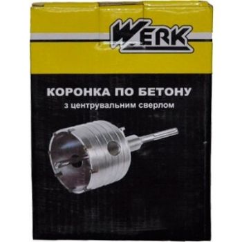 Коронка по бетону WERK SDS-Plus 80 мм (WE104080) - Фото №3