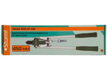 Заклепочник усил. двуручный STURM 1070-07-450 - Фото №5