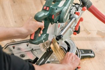 Пила торцювальна METABO KGSV 72 Xact Sym (612216000) - Фото №5