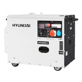 Дизельный генератор HYUNDAI DHY 6000SE-3 - Фото №1