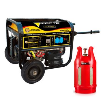 Генератор двухтопливный Forte FG LPG 6500 (58392) - Фото №2