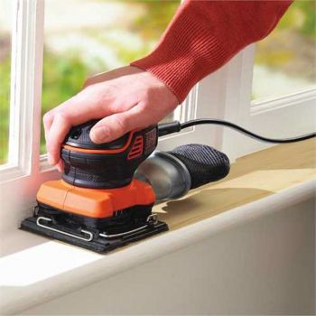 Шлифмашина вибрационная BLACK+DECKER KA450 - Фото №3