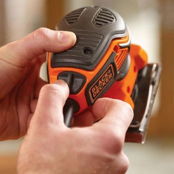 Шлифмашина вибрационная BLACK+DECKER KA450 - Фото №5