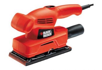 Шлифмашина BLACK+DECKER вибрационная (KA300) - Фото №1