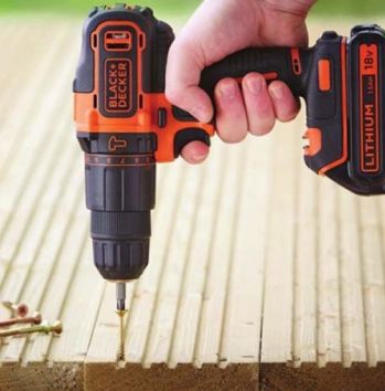 Акумуляторний дриль-шуруповерт BLACK+DECKER BDCDD12 - Фото №2