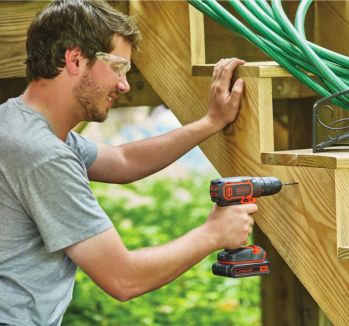 Акумуляторний дриль-шуруповерт BLACK+DECKER BDCDD12 - Фото №3