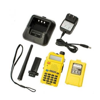 Рация BAOFENG UV-5R Yellow (Гр6500) - Фото №5