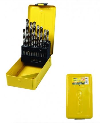 Набор сверл по металлу MASTER TOOL 19 шт. (11-0119) - Фото №1