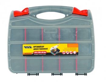 Органайзер двухсторонний на 30 секций MASTER TOOL 380х290х80 мм (79-3130) - Фото №1