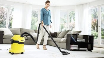 Хозяйственный пылесос KARCHER WD 2 Home (1.629-773.0) - Фото №3