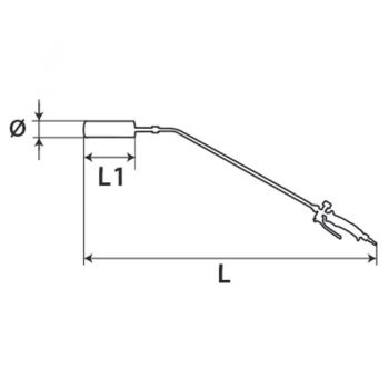 Горелка газовая MASTER TOOL ГОСПОДАР PROFI 76х500 мм (44-5030) - Фото №2