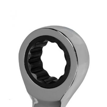 Ключ комбинированный c храповым механизмом TOLSEN 21 мм (15217) - Фото №3