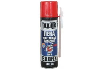 Пена монтажная многоцелевая BUDFIX 706 М (300 мл) - Фото №1