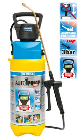 Опрыскиватель GLORIA AutoPump Set 5л (80661) - Фото №1