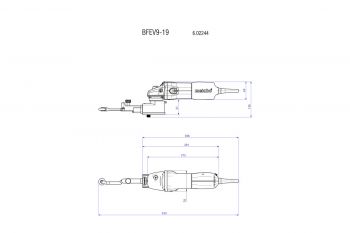 Ленточная шлифмашина METABO BFE 9-20 SET (602244500) - Фото №2