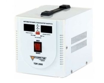 Стабилизатор релейный FORTE TDR-2000VA (71093) - Фото №1