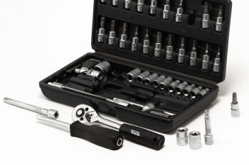 Набор инструментов MASTERTOOL 46 шт. кейс (78-6046) - Фото №2