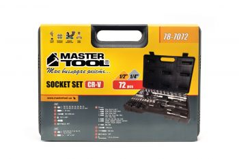 Набор инструментов MASTERTOOL 72 шт. кейс (78-7072) - Фото №5