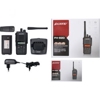 Рація PUXING PX-820, 136-174 МГц, 1800 мАh (Гр7469) - Фото №5