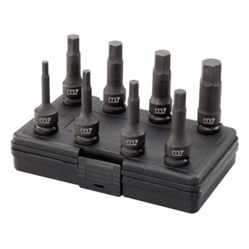Набор шестигранников ударных 1/2" 8 шт. Н6-Н19 (22612) - Фото №1