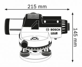 Оптический нивелир BOSCH GOL 20D (0601068400) - Фото №4