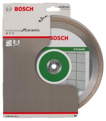 Алмазный диск BOSCH Professional for Ceramic 230х22,23 (2608602205) - Фото №2