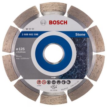 Алмазный диск BOSCH Professional for Stone 125х22,23 (2608602598) - Фото №1