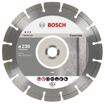 Алмазный диск BOSCH Standard for Concrete 230х22,23 10 шт. (2608603243) - Фото №1