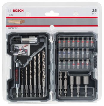 Набір біт та свердлів BOSCH PRO-Mix 35 шт. (2607017327) - Фото №2