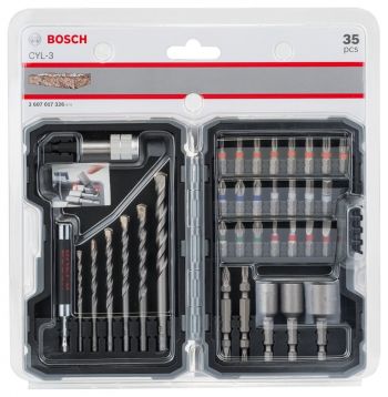 Набір біт та свердлів BOSCH PRO-Mix 35 шт. (2607017326) - Фото №2
