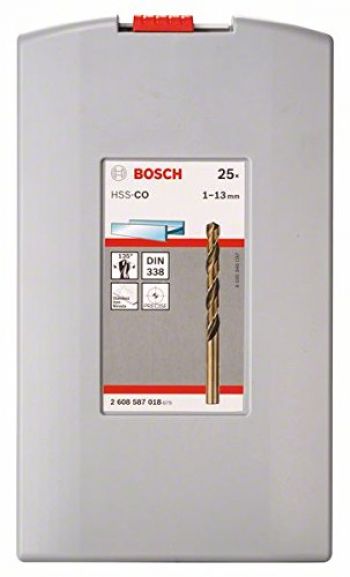 Набор сверл по металлу BOSCH ProBox HSS-Co 1-13 мм 25 шт. (2608587018) - Фото №3