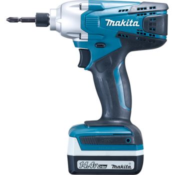 Аккумуляторный ударный шуруповерт MAKITA TD126DWE - Фото №1