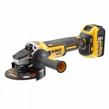 Аккумуляторная угловая шлифмашина DeWALT DCG405P2 - Фото №1