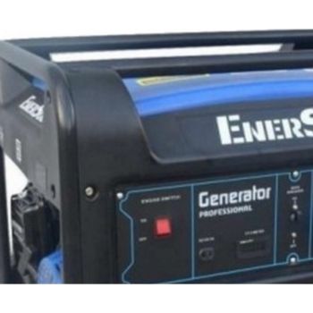 Бензиновый однофазный генератор мощностью 7 кВА EnerSol SG-7(B) - Фото №3