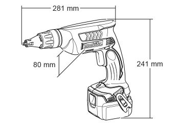 Аккумуляторный шуруповерт MAKITA BFS441Z - Фото №2