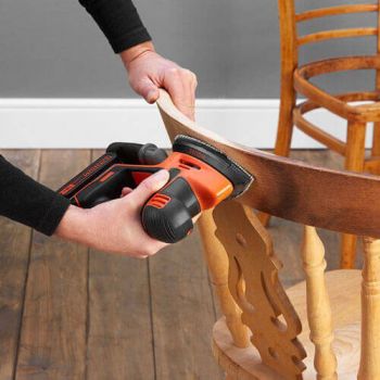 Вибрационная аккумуляторная шлифмашина BLACK+DECKER BDCDS18 - Фото №2