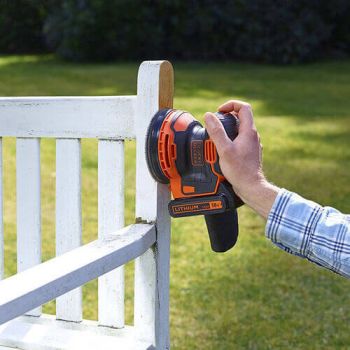 Эксцентриковая аккумуляторная шлифмашина BLACK+DECKER BDCROS18 - Фото №4