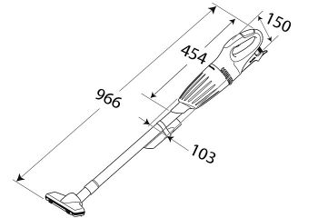 Аккумуляторный пылесос MAKITA CL100DZX - Фото №2