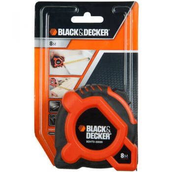Рулетка измерительная BLACK+DECKER 8,0 м BDHT0-30099 - Фото №3