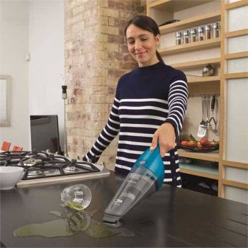 Аккумуляторный пылесос Wet+Dry BLACK+DECKER WDB215WA - Фото №4