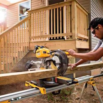 Пила торцовочная аккумуляторная DeWALT (DHS780N) - Фото №4