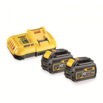 Зарядний пристрій + 2 акумулятори XR FLEXVOLT DeWALT (DCB118T2) - Фото №1
