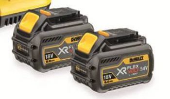 Зарядний пристрій + 2 акумулятори XR FLEXVOLT DeWALT (DCB118T2) - Фото №2