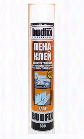 Пена Клей Полиуретановая BUDFIX 890 Р (800 мл) Эстония (75215) - Фото №1