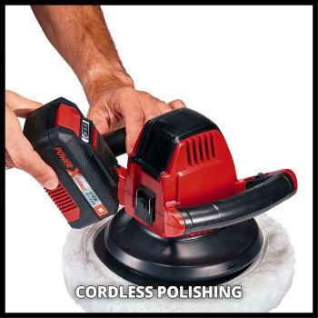 Полировальная машина аккумуляторная (без аккум.)  Einhell CE-CB 18/254 Li - Solo (2093301) - Фото №2