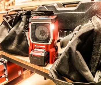 Радио аккумуляторное (без аккум.) Einhell TE-CR 18 Li-solo (3408015) - Фото №6