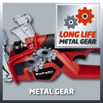 Обрезная пила садовая (без аккум.) Einhell GE-GS 18 Li-solo (3408220) - Фото №2