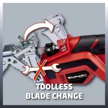 Обрезная пила садовая (без аккум.) Einhell GE-GS 18 Li-solo (3408220) - Фото №3