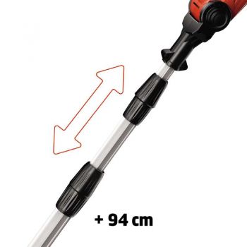 Кусторез и пила телескоп (без аккум.) Einhell GE-HC 18 Li Т- Solo (3410800) - Фото №2