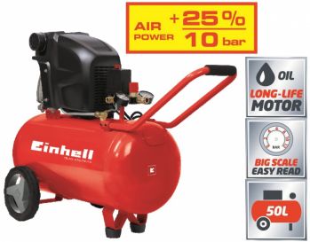 Компрессор воздушный Einhell TE-AC 270/50/10 (4010440) - Фото №2